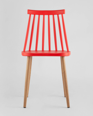 Стул Морган пластиковый красный. Фото №4