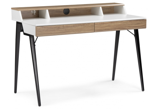 Стол Avalon ivory white / black. Фото №1