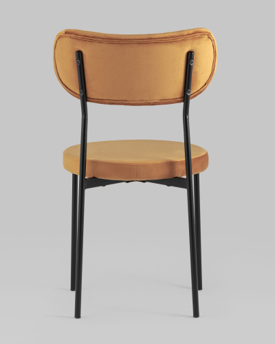 Стул Барбара велюр терракотовый фото Стул Барбара велюр терракотовый. Фото №6