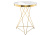 Стол Milena white / gold фото Стол Milena white / gold. Фото №1