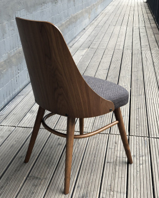 Стул Цюрих коричневый  орех. Фото