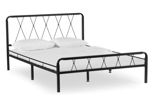 Кровать Иоханна 18 160х200 черная. Фото №1