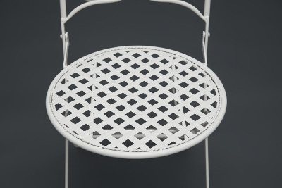 Кованый стул Secret De Maison Love Chair белый фото Кованый стул Secret De Maison Love Chair белый. Фото №3