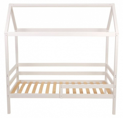 Кровать-домик Polini Kids Simple, белый. Фото