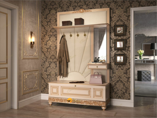 Прихожая на круглых ножках (с панелью Солнце) Б9.3. Фото №1