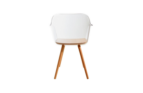 Стул PC-S097 прозрачный/бук. Фото №7