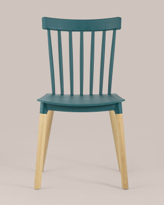 Стул Field пластик темно-бирюзовый фото Стул Field пластик темно-бирюзовый. Фото №5