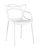 Стул Masters (Мастерс) пластик белый фото Стул Masters (Мастерс) пластик белый. Фото №2