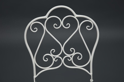 Кованый стул Secret De Maison Love Chair белый фото Кованый стул Secret De Maison Love Chair белый. Фото №4