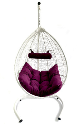 Подвесное кресло "КРИТ", цвет: белый фото Подвесное кресло "КРИТ", цвет: белый. Фото