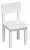 Стул Polini kids Simple 105 S, белый фото Стул Polini kids Simple 105 S, белый. Фото №2