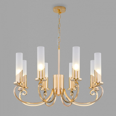 Подвесная люстра Eurosvet Banci 60117/8 золото фото Подвесная люстра Eurosvet Banci 60117/8 золото. Фото №2