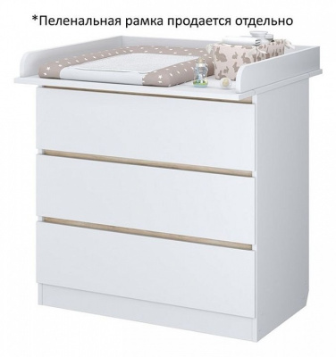 Комод Polini kids Simple 1980, белый. Фото №5