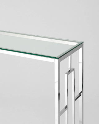 Консоль БРУКЛИН 120*40 серебро фото Консоль БРУКЛИН 120*40 серебро. Фото №5