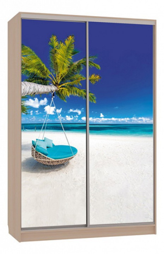 Рио 7-600 77 (полки справа) дуб млечный. Фото №1