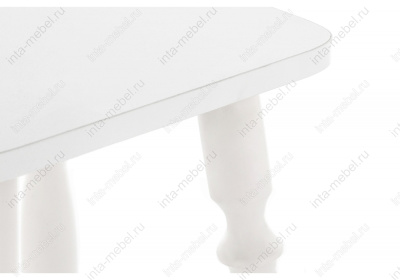 Стул деревянный Грай белый глянец. Фото №3