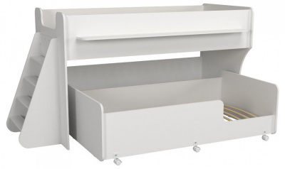 Кровать двухъярусная Р444, белый. Фото №5