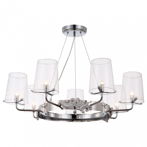 Подвесная люстра Maytoni Landmark MOD040PL-07CH фото Подвесная люстра Maytoni Landmark MOD040PL-07CH. Фото №1