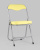 Стул складной ДЖОН металлик, желтый. Фото №3