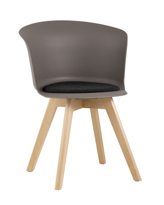 Стул Blossom с подушкой темно-бежевый. Фото