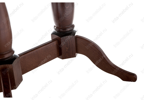 Стол деревянный Кантри 120 орех с коричневой патиной. Фото №9