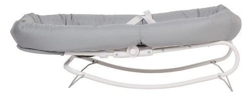 Шезлонг детский Polini kids Зигзаг, серый. Фото №9