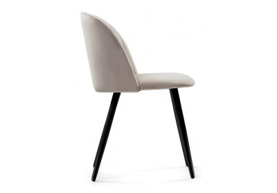 Стул Gabi 1 latte / black. Фото