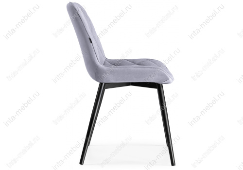 Стул на металлокаркасе Баодин черный / velutto 49. Фото №2