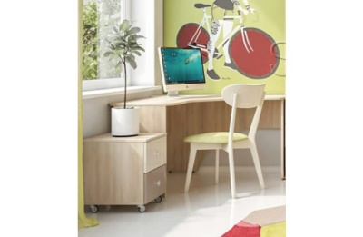 Тумба мобильная два ящика Силуэт фото Тумба мобильная два ящика Силуэт. Фото №3