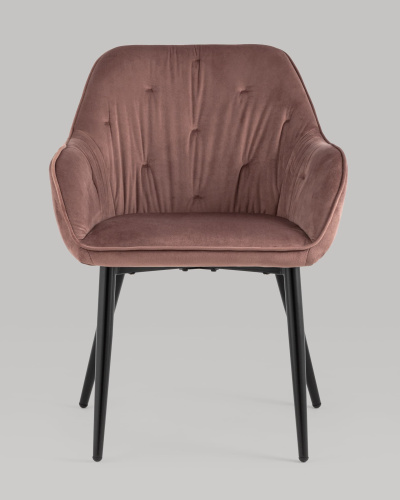 Стул Алекса велюр пыльно-розовый. Фото №5