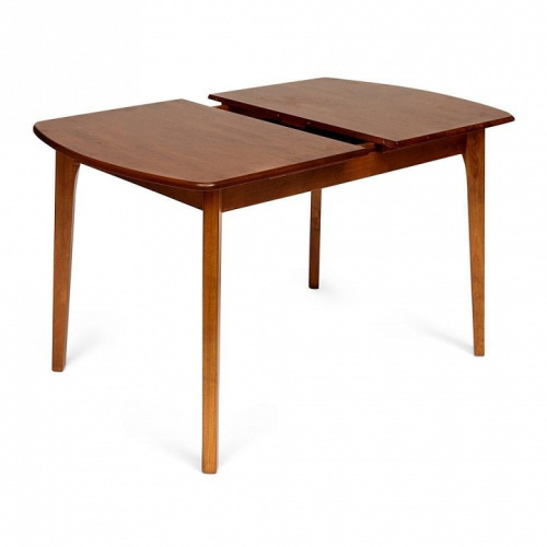 Стол ROBERTO (mod. EHR3248R+12 H4) дерево гевея/мдф, 80х120+30х76см, rustic oak (дуб). Фото №2