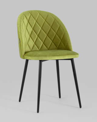 Стул Марсель велюр оливковый. Фото