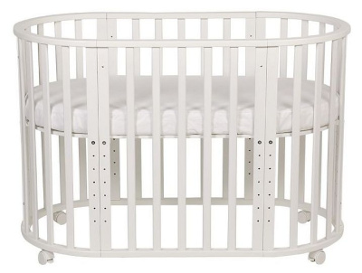 Кроватка Polini Kids Simple 911, белый фото Кроватка Polini Kids Simple 911, белый. Фото №3