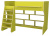 Кровать-чердак Р432-П Капризун 1, зеленый. Фото №3