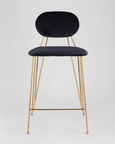 Стул Элис полубарный темно-синий. Фото №4