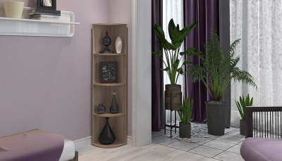 Стеллаж Polini Home Smart, древесина коричневая светлая дуб фото Стеллаж Polini Home Smart, древесина коричневая светлая дуб. Фото №5