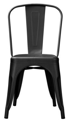 Стул Tolix Черный фото Стул Tolix Черный. Фото №4