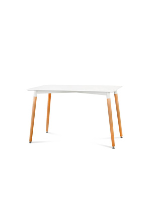 Стол Oslo 120*80, белый. Фото №3