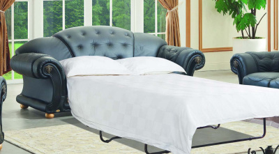 Диван-кровать Versace 3-х местный черный фото Диван-кровать Versace 3-х местный черный. Фото №5