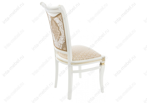 Стул деревянный Mariano молочный патина. Фото №5