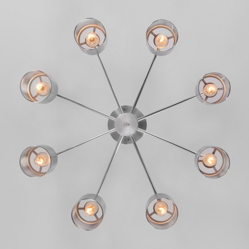 Потолочная люстра Eurosvet Tela 70109/8 хром. Фото №2