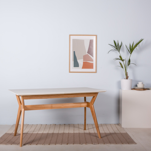 Стол Нарвик раскладной 140-180 БУК-Белый. Фото №12