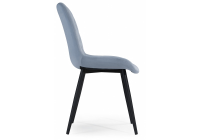 Стул Fox light blue / black фото Стул Fox light blue / black. Фото №3