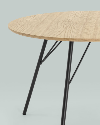 Стол обеденный Мемфис D110 дуб. Фото