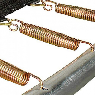 Батут AL-out244 2440 мм, серый, черный. Фото