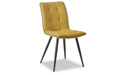 Стул SKY6800-1 желтый/черный. Фото №4