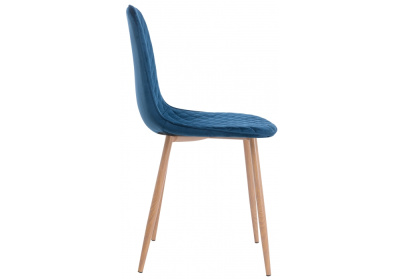 Стул Capri dark blue / wood фото Стул Capri dark blue / wood. Фото №4