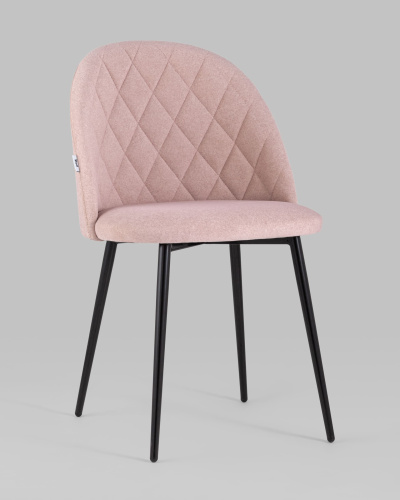 Стул Марсель микровелюр розовый. Фото №3