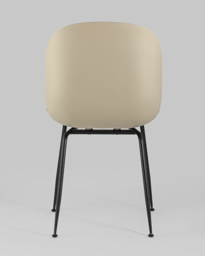 Стул Beetle пластик бежевый. Фото №6