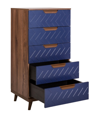 Комод с 5 ящиками Сканди Сапфир. Фото №5